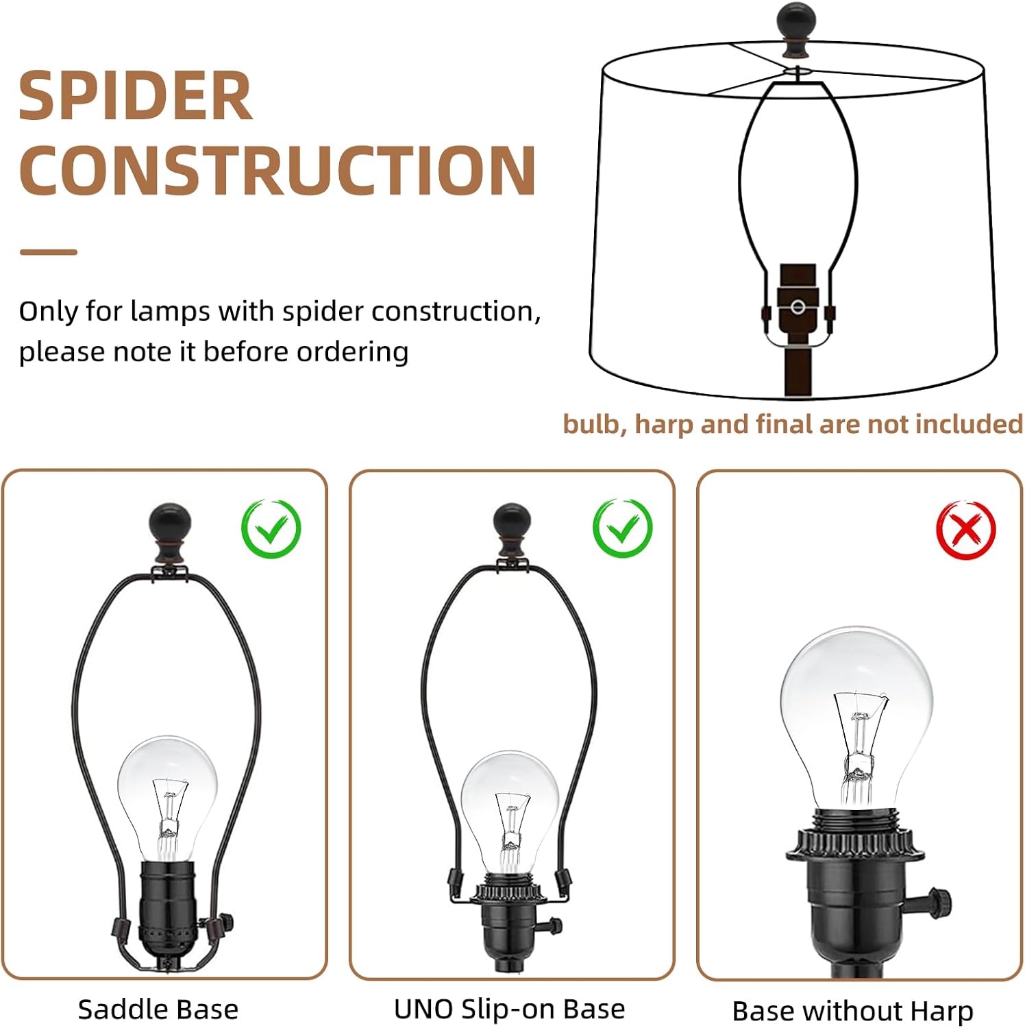 Lamp shades Set of 2, Drum Lamp shades 11" Top x 13" Bottom x 10" High,Medium Lampshades,Natural Linen Lamp Shades for Table Lamp & Floor Lamp - Lampshades Replacement (Beige)