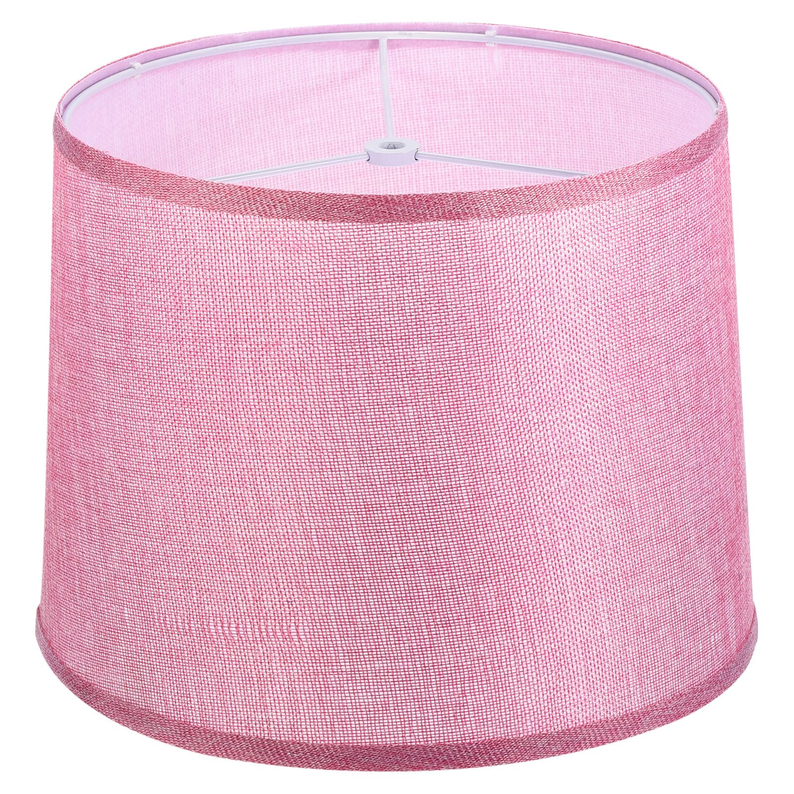 PATIKIL Lamp shades for Table Lamps 11.4" Top x 12.6" Bottom x 9.8" High Drum Lamp shades for Floor Lamps Medium Linen Lampshade Easy Assembly for Lamp Replacement, Beige