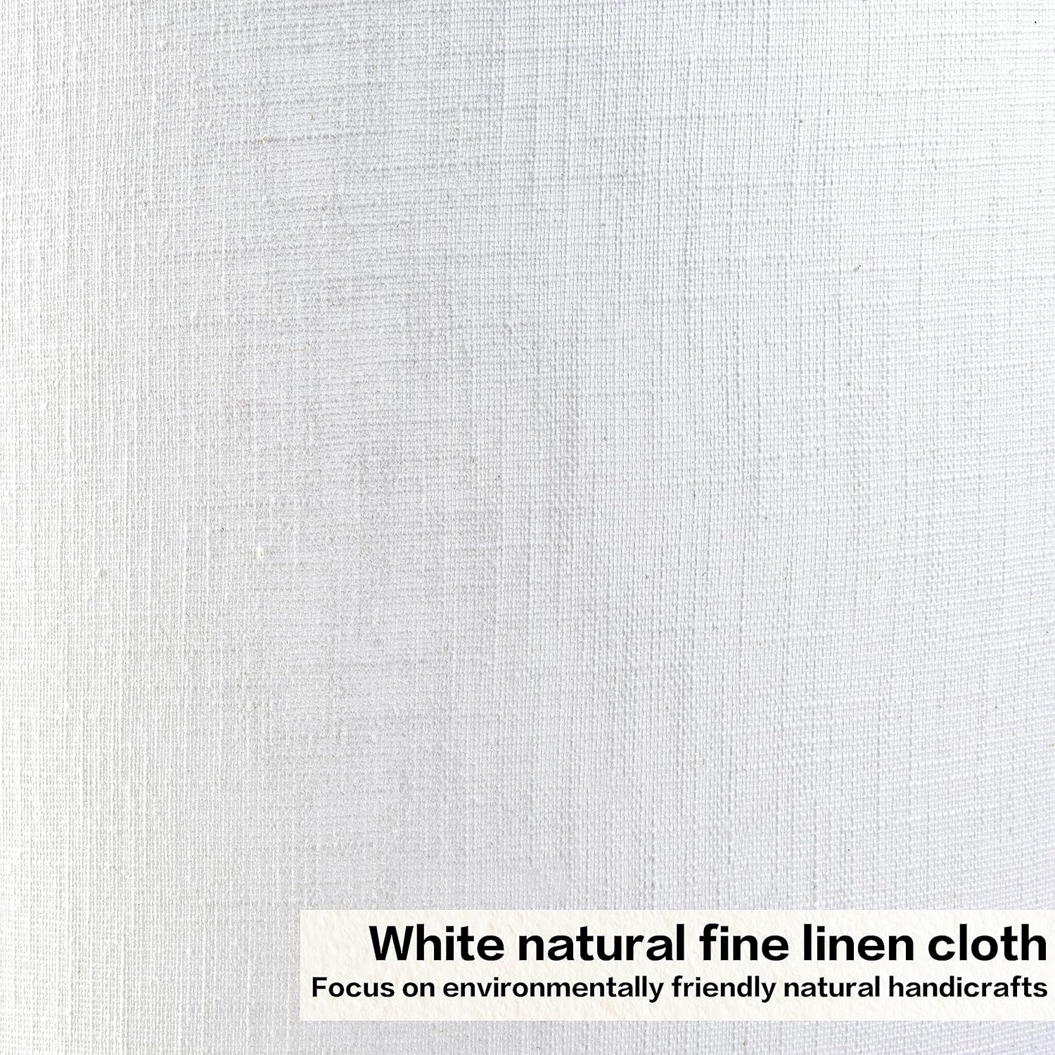 GO&SO White Textured Drum lampshade Medium Lamp Shade 13" Top x 13" Bottom x 10" High (Spider) Modern Linen Lamp Shades for Table Lamp Bedside Lamp Natural Linen Replacement Assembly is Required